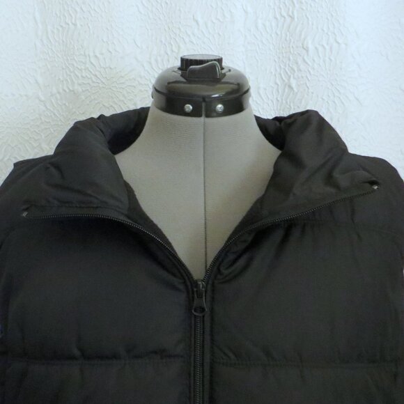 New York & Company Women's Black Fleece Lined Front Zip Vest Size XL - Picture 5 of 9